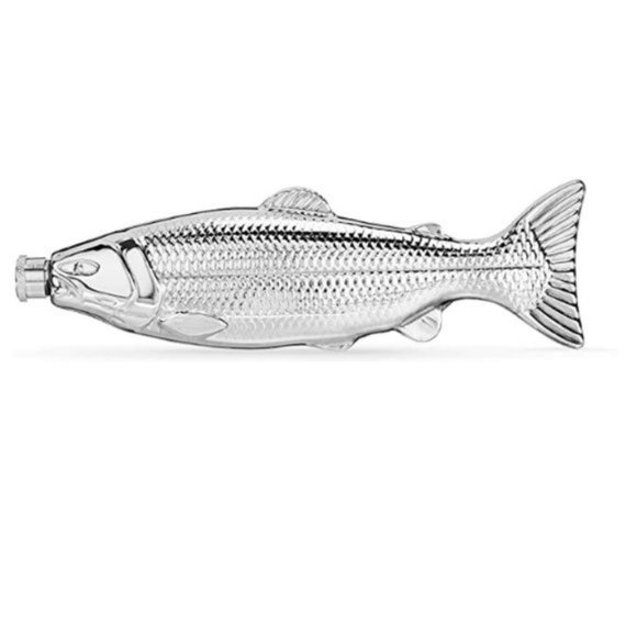 Foster & Rye Stainless Steel Trout Flask 4oz. - Picture 2 of 3